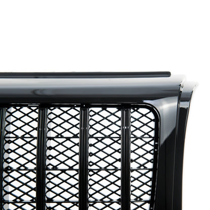 Frontgrill Hochglanz Schwarz passend für Mercedes G-Klasse W463 1990-2018