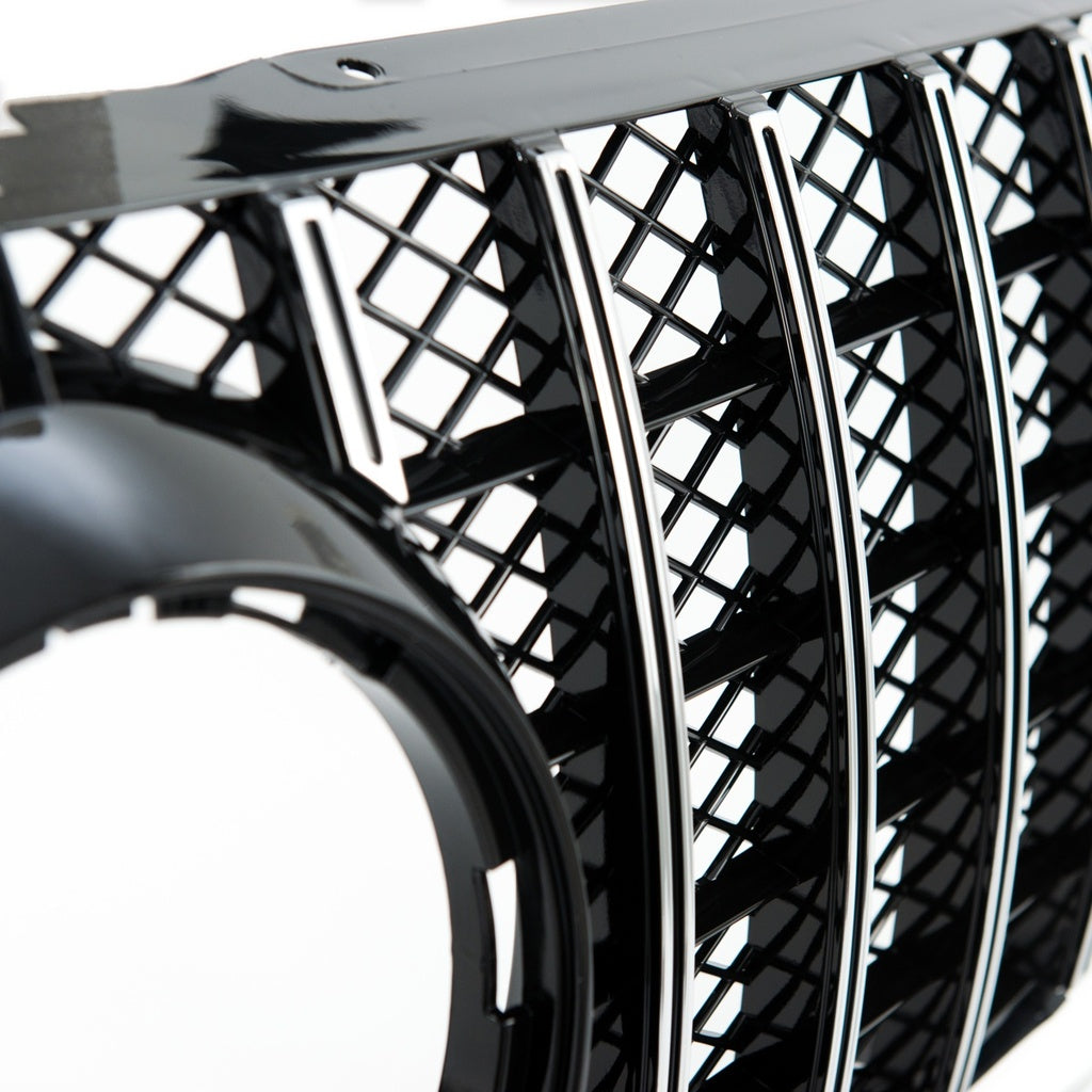 Sport Grill GT Chrom Schwarz mit Kamera für MERCEDES V-Klasse W447 Pre-Facelift 2014-2019