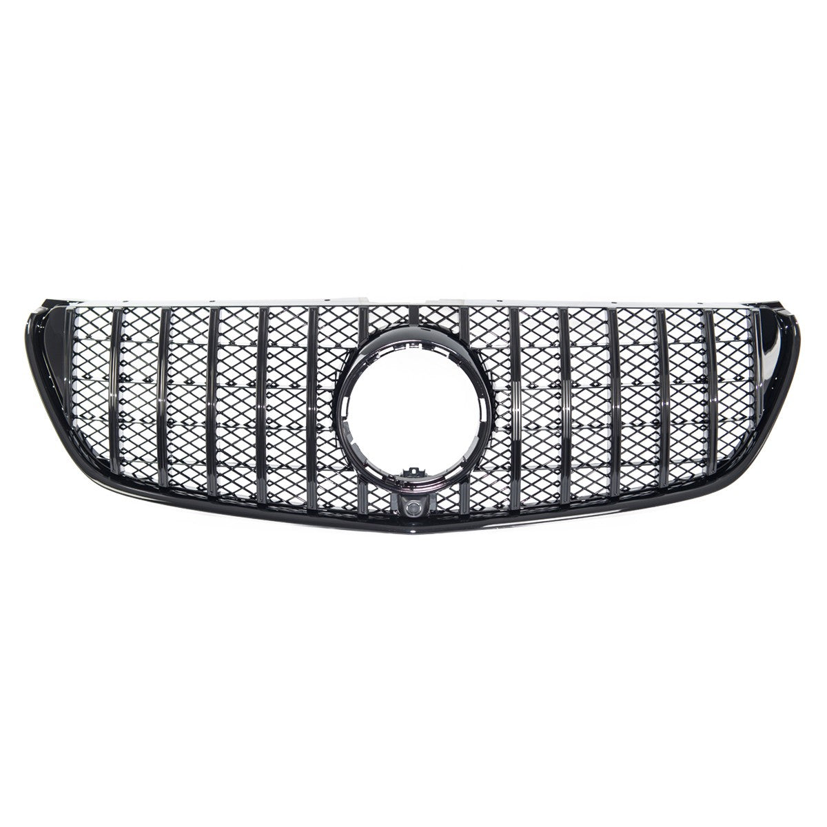 Hochglanz Schwarz GT-Grill passend für Mercedes V-Klasse W447 2014-2019