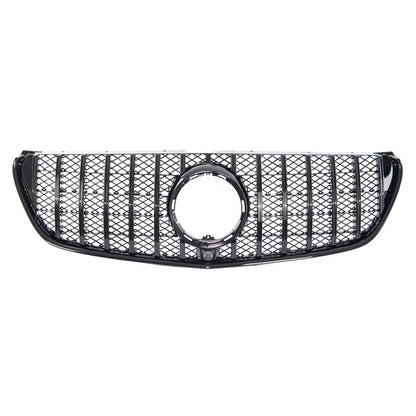 Hochglanz Schwarz GT-Grill passend für Mercedes V-Klasse W447 2014-2019