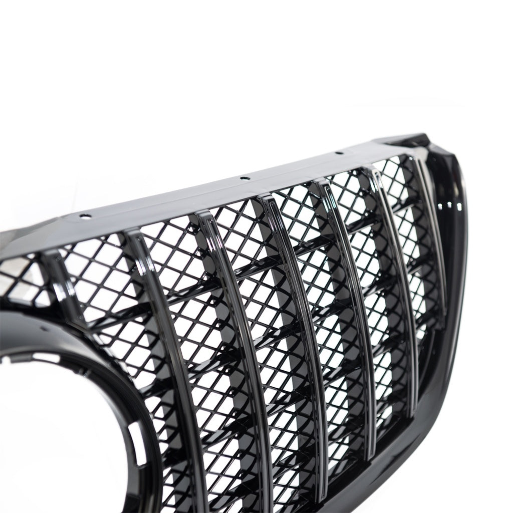Sport Kühlergrill GT Glänzend Schwarz MERCEDES V-Klasse W447 Pre-Facelift 2014-2019