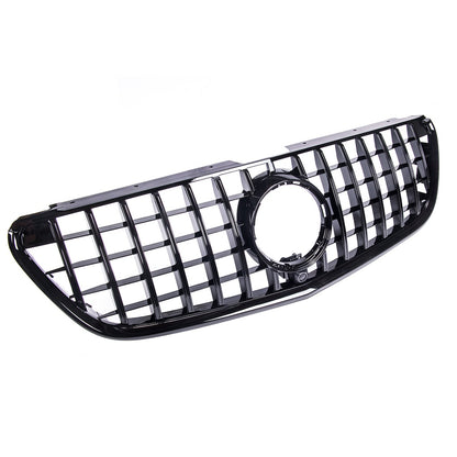 Sport Grill GT Glänzend Schwarz für Mercedes Vito (W447) Pre-Facelift 2014-2019