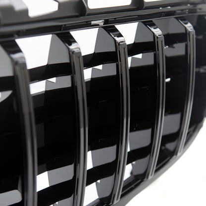 GT Chrom & Schwarz Frontgrill passend für Mercedes GT (C190) 2015-2017