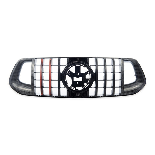 Sport Grill GT-R Carbon Look Schwarz für MERCEDES GLE V167 und GLE Coupe C167