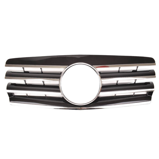 Sport Kühlergrill Chrom & Schwarz für Mercedes C-Klasse W202 S202 T-Modell 1993-2000