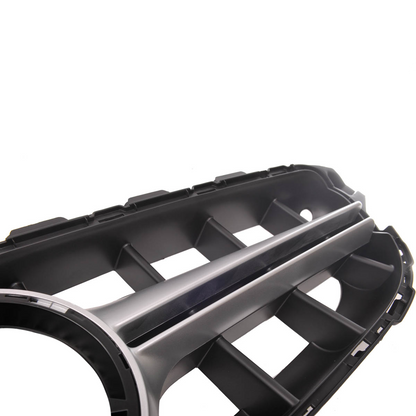 Sport Kühlergrill Silber A-Typ für MERCEDES C-Klasse 2014-2018 ohne Kamera