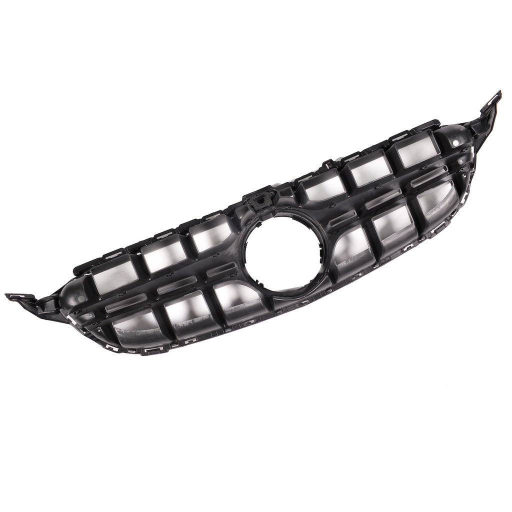 Sport Grill Glänzend Schwarz A-Type mit Kamera für MERCEDES C-Klasse W205 2014-2018