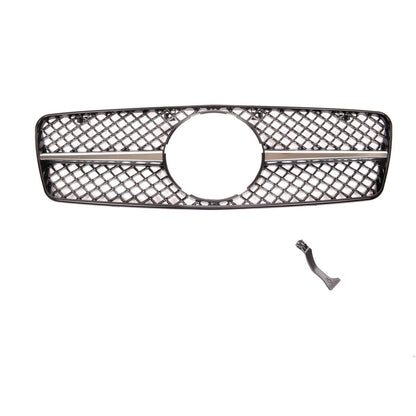 Sportgrill Chrom & Schwarz passend für Mercedes CLK W208 1997-2002