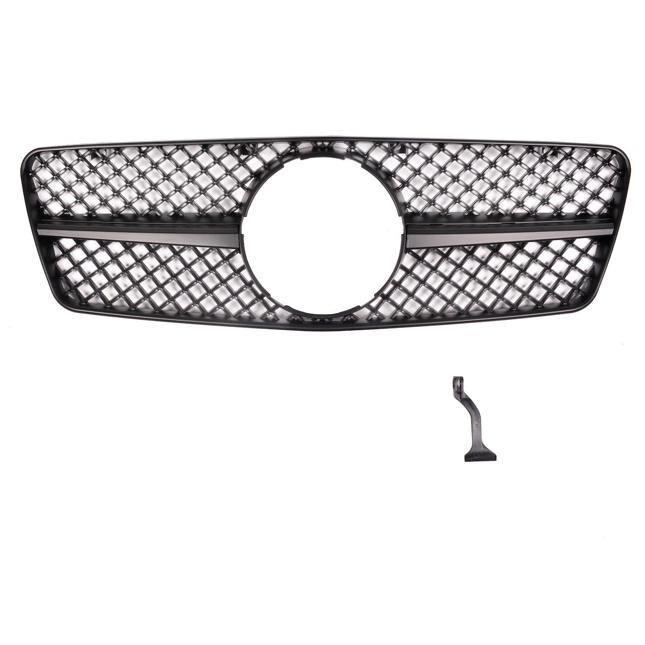 Sportgrill Matt Schwarz passend für Mercedes CLK W208 1997-2002