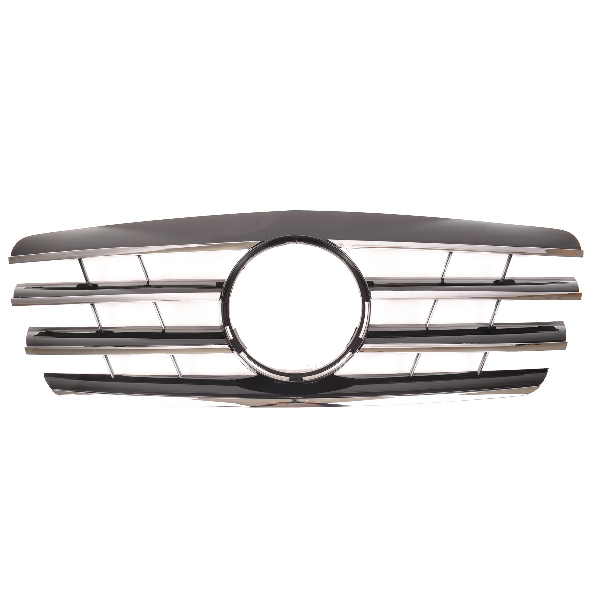 Sportgrill Chrom & Schwarz passend für Mercedes E-Klasse W210 1999-2002