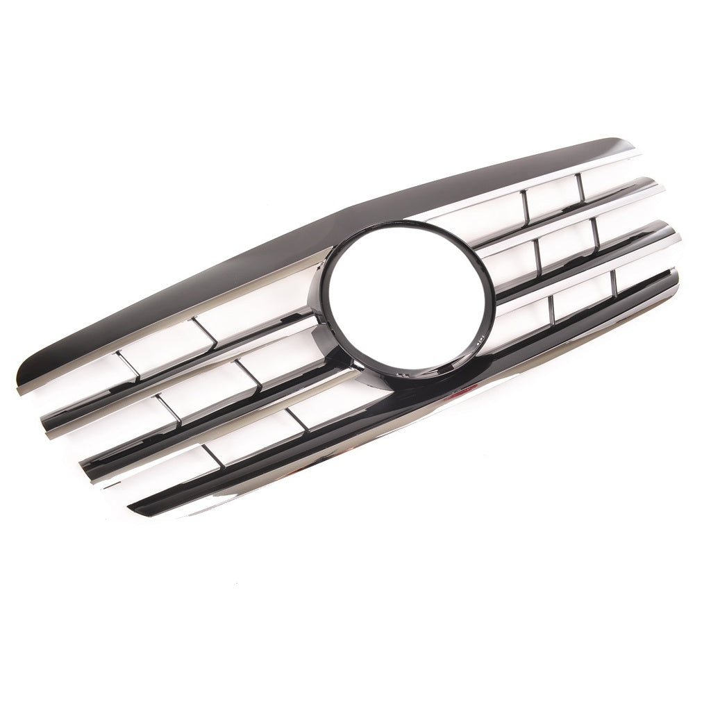 Kühlergrill Chrom-Schwarz für MERCEDES E-Klasse W210 Limousine T-Modell Facelift 1999-2002