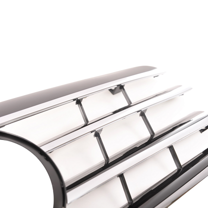 Kühlergrill Chrom-Schwarz für MERCEDES E-Klasse W210 Limousine T-Modell Facelift 1999-2002