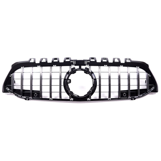 Sport Grill GT Chrom Schwarz für Mercedes A-Klasse Limousine Hatchback 2018+ Modell