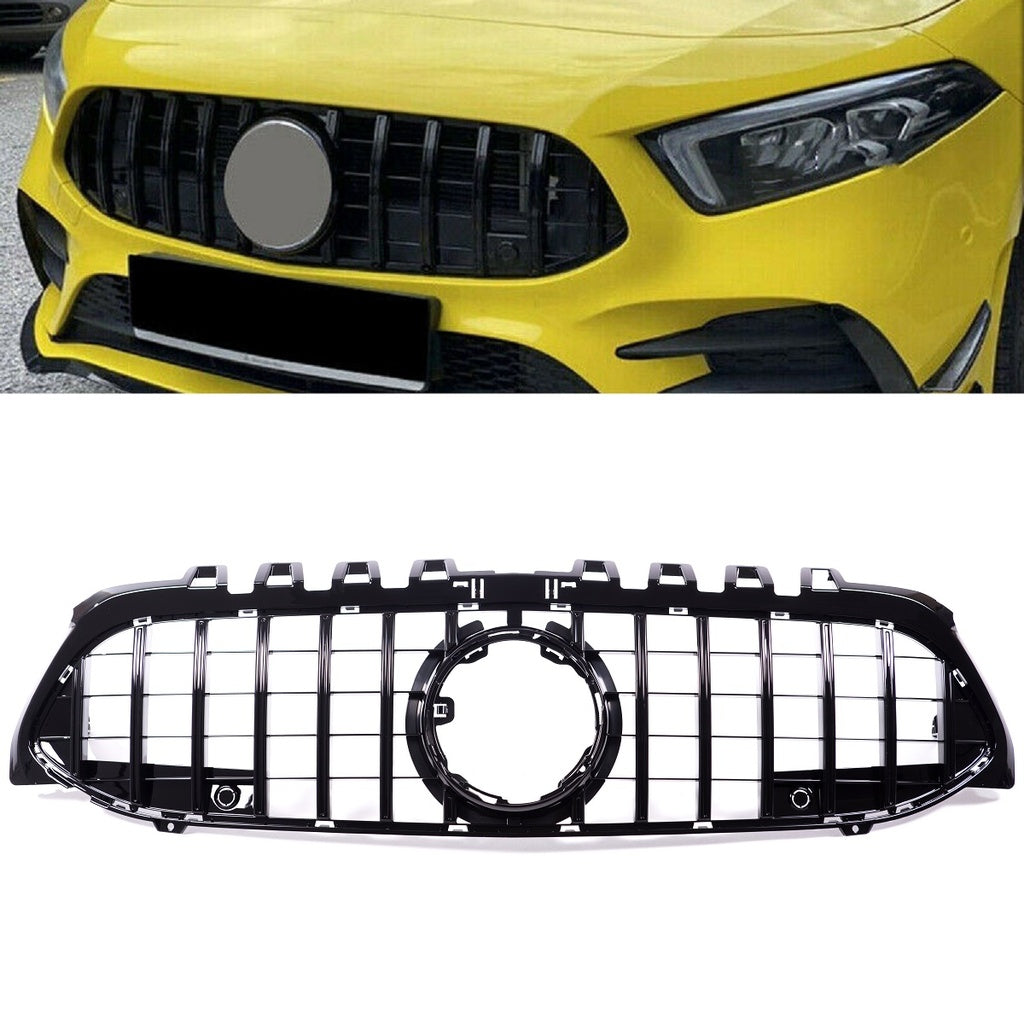 Sport Kühlergrill GT Gloss Black Mercedes A-Klasse V177 W177 Limousine Schrägheck ab 2018