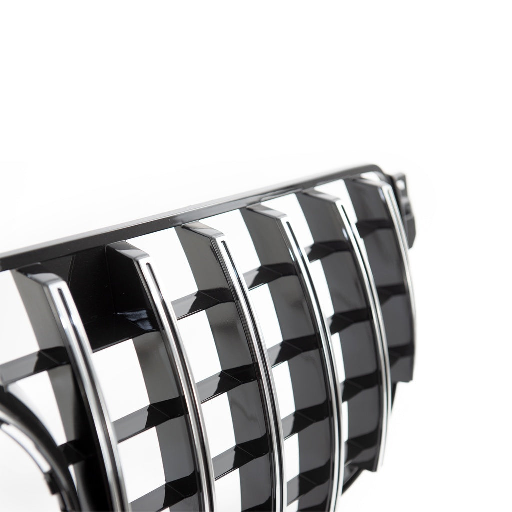 Chrom Kühlergrill für MERCEDES GLE W166 2015-2018 Panamericana GT Stil
