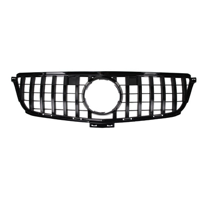 Panamericana GT Hochglanz Schwarz Grill passend für Mercedes ML W166 2011-2015