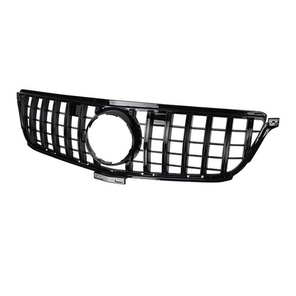 Panamericana GT Hochglanz Schwarz Grill passend für Mercedes ML W166 2011-2015