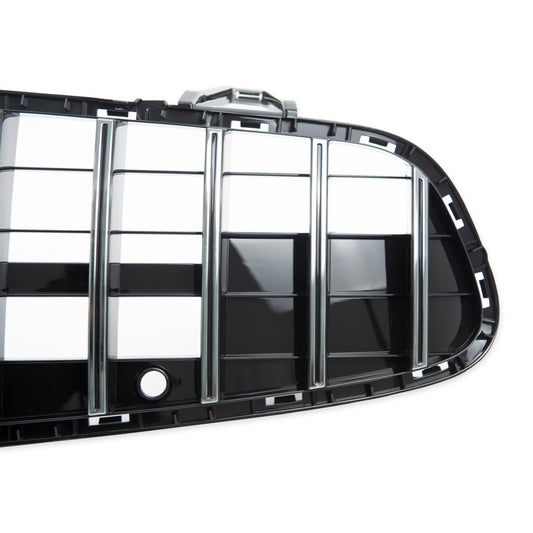 Sport Kühlergrill GT Chrom Schwarz für Mercedes SL R231 Facelift ab 2015