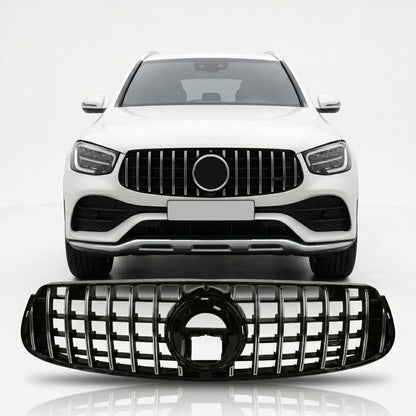 Kühlergrill Chrom Panamericana GT passend für Mercedes GLC X253 C253 2019-2022