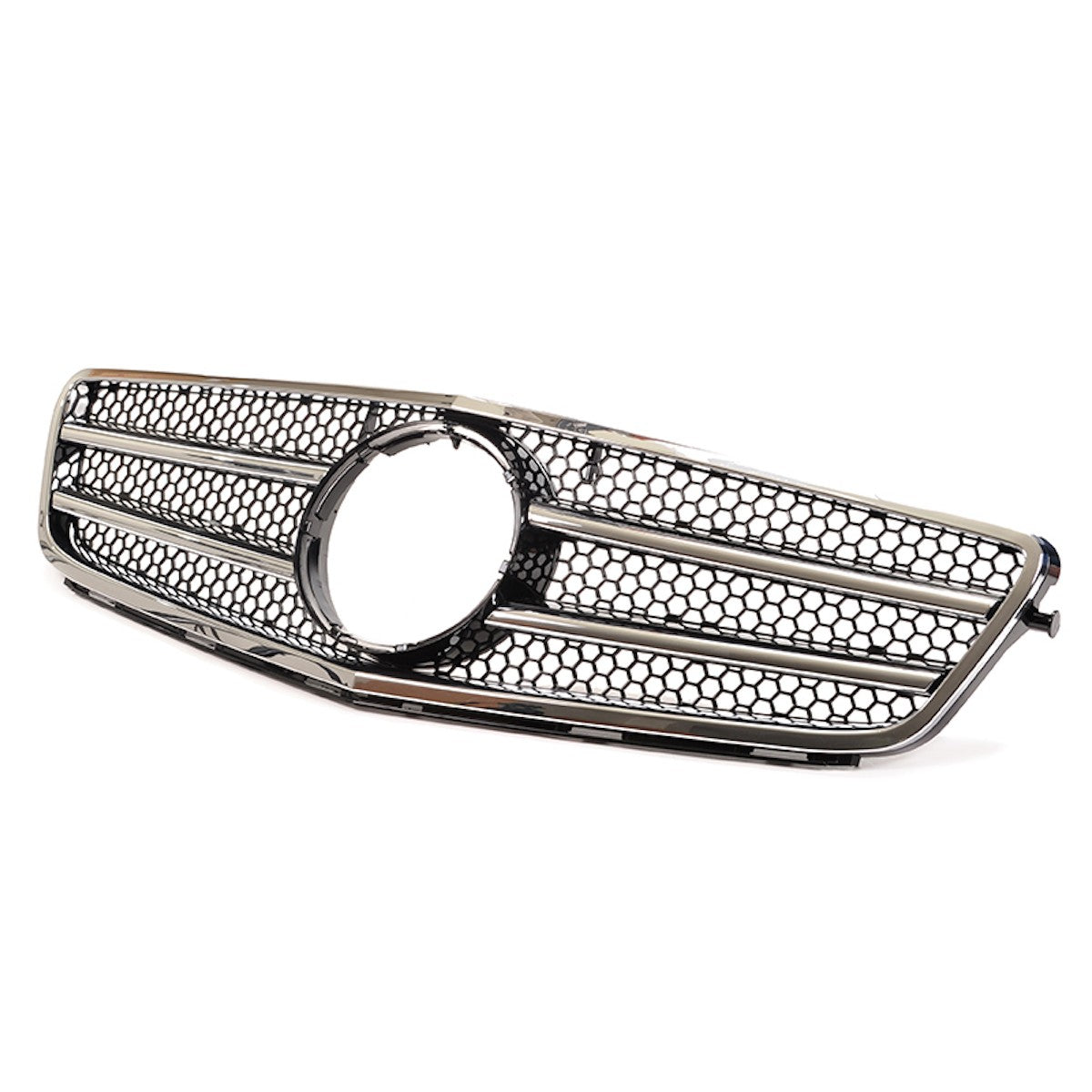 Frontgrill Chrom & Schwarz passend für Mercedes C-Klasse W204 2007-2015