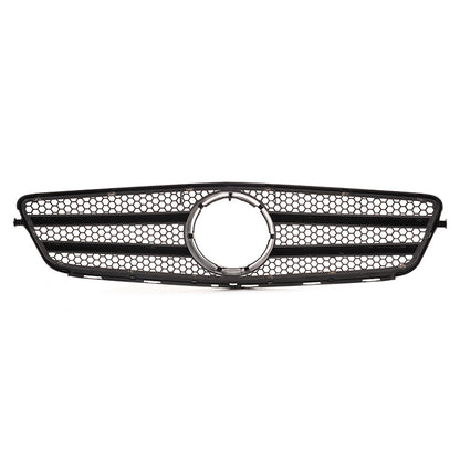 Frontgrill Chrom & Schwarz passend für Mercedes C-Klasse W204 2007-2015