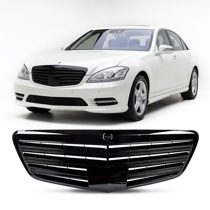 Frontgrill Schwarz passend für Mercedes S-Klasse W221 2009-2013