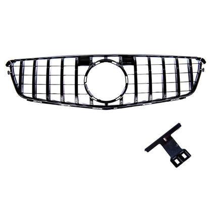 Hochglanz Schwarz Grill passend für Mercedes C-Klasse W204 2007-2015