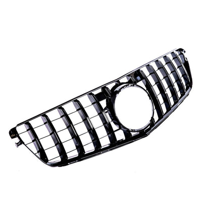 Sport Kühlergrill GT Glanz Schwarz für MERCEDES C-Klasse W204 Modelle 2007-2015