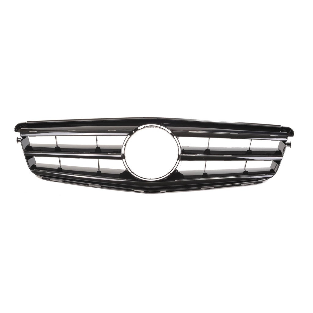 Sport Grill Gloss Black A-Type für Mercedes C-Klasse 2007-2015 Modell W204/C204/S204
