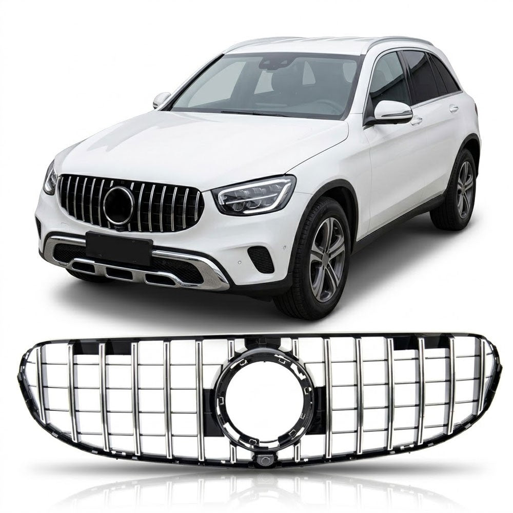 Frontgrill GT Chrom passend für Mercedes GLC X253 C253 Facelift 2019-2023