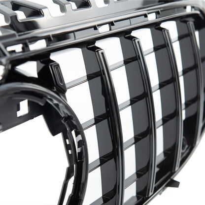 Kühlergrill Hochglanz Schwarz passend für Mercedes CLA C118 X118 2019-2023
