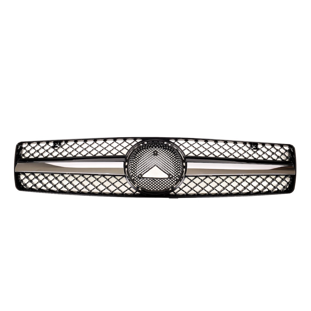 Sport Kühlergrill Chrome Black passend für MERCEDES SL R129 1989-2001