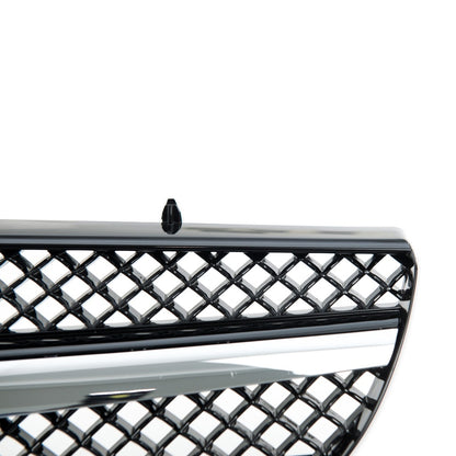 Sport Kühlergrill Chrom & Schwarz für MERCEDES CL-Klasse C215 Coupé 1999-2006