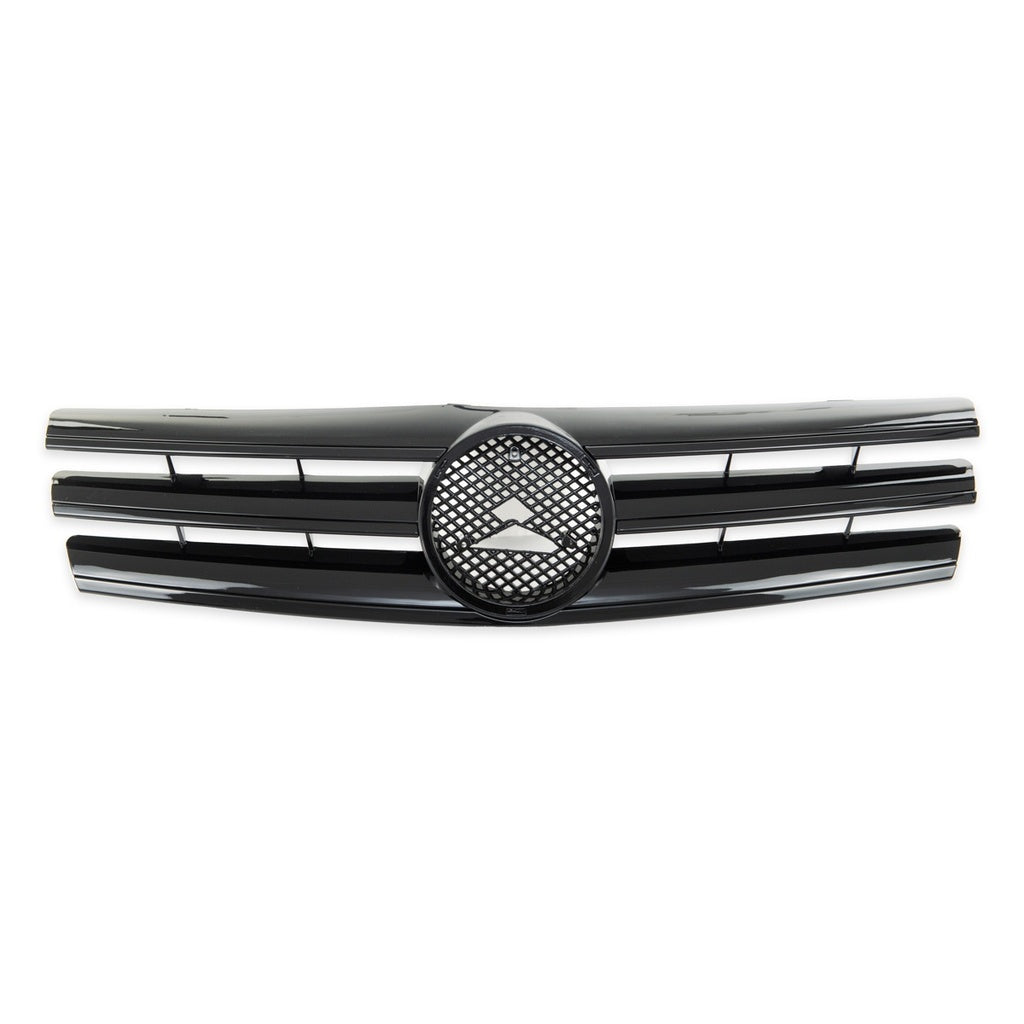 Sport Kühlergrill Gloss Black MERCEDES SL R129 1989-2001 Cabrio kompatibel