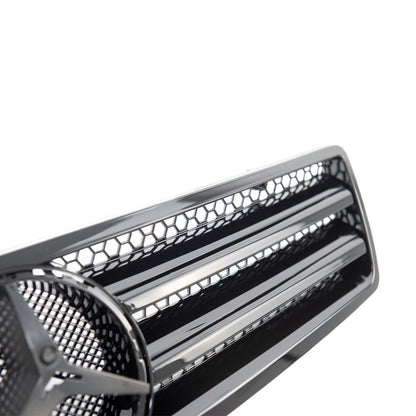 Sport Grill Gloss Black MERCEDES SL (R129) 1989-2001 ABS-Kunststoff Frontgrill