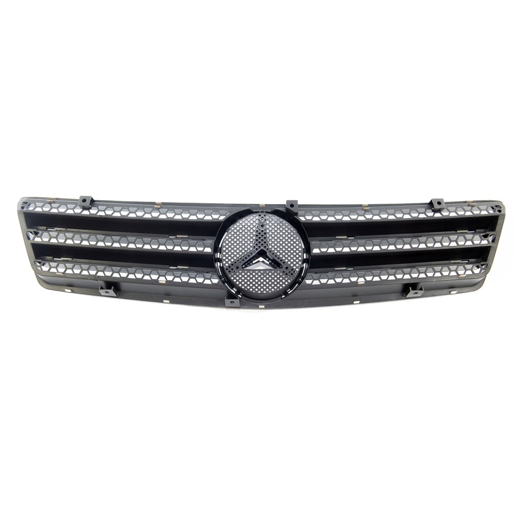 Sport Grill Gloss Black MERCEDES SL (R129) 1989-2001 ABS-Kunststoff Frontgrill