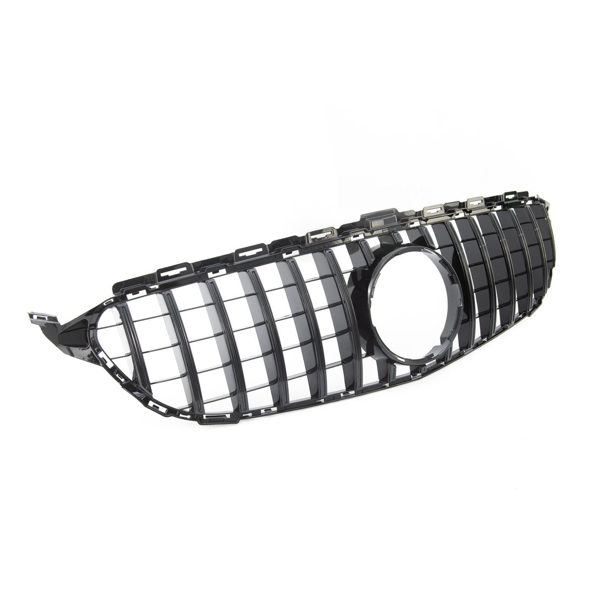 GT Hochglanz Schwarz Frontgrill passend für Mercedes C-Klasse W205 2014-2018