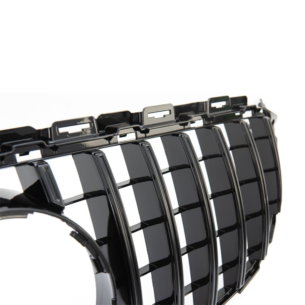 GT Hochglanz Schwarz Frontgrill passend für Mercedes C-Klasse W205 2014-2018