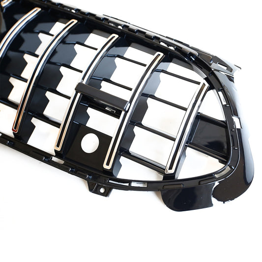 Sport Grill GT Chrom Schwarz für MERCEDES A-Klasse Limousine Schrägheck Facelift ab 2023