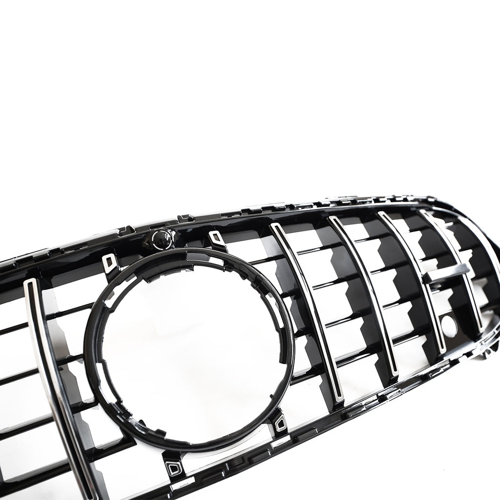 Sport Grill GT Chrom Schwarz für MERCEDES A-Klasse Limousine Schrägheck Facelift ab 2023