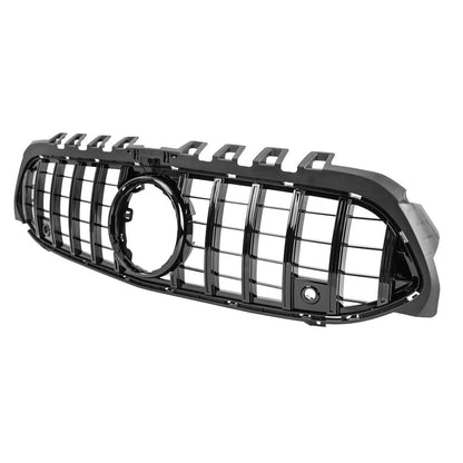 Kühlergrill Hochglanz Schwarz passend für Mercedes A-Klasse W177 V177 18-23