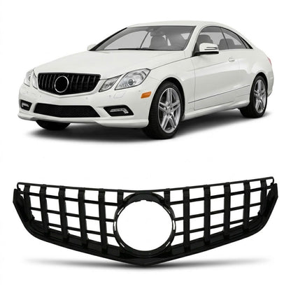 Sportgrill Hochglanz Schwarz Panamericana GT passend für Mercedes E-Klasse 2009-2013