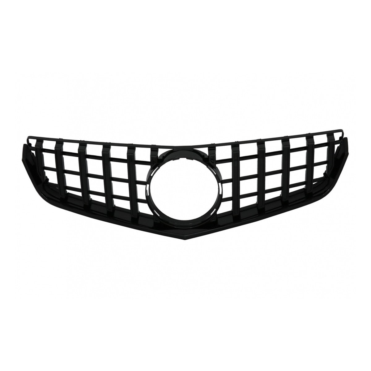Sportgrill Hochglanz Schwarz Panamericana GT passend für Mercedes E-Klasse 2009-2013