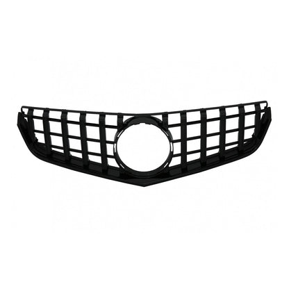 Sportgrill Hochglanz Schwarz Panamericana GT passend für Mercedes E-Klasse 2009-2013