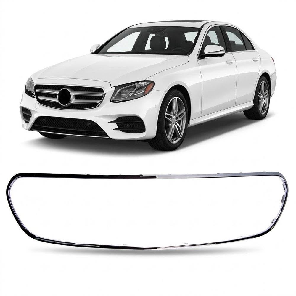 Sportgrill Rahmenabdeckung Chrom passend für Mercedes E-Klasse W213 2016-2020
