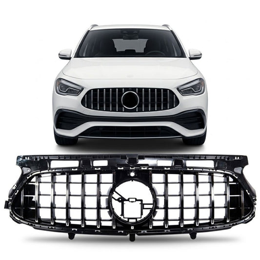 Chrom Kühlergrill Panamericana GT passend für Mercedes GLA H247 2020-2023