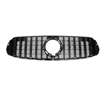 Hochglanz Schwarz Panamericana GT Kühlergrill passend für Mercedes GLC X253 C253 2020-2023