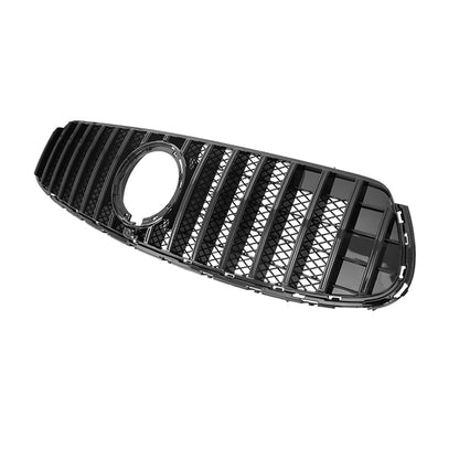 Hochglanz Schwarz Panamericana GT Kühlergrill passend für Mercedes GLC X253 C253 2020-2023