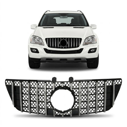 Kühlergrill Chrome Panamericana GT passend für Mercedes ML-Klasse W164 2009-2011