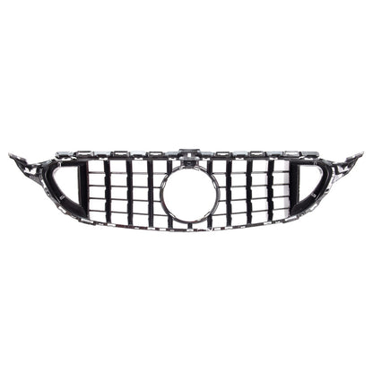 Frontgrill Rot Carbon GT passend für Mercedes C-Klasse W205 2016-2020